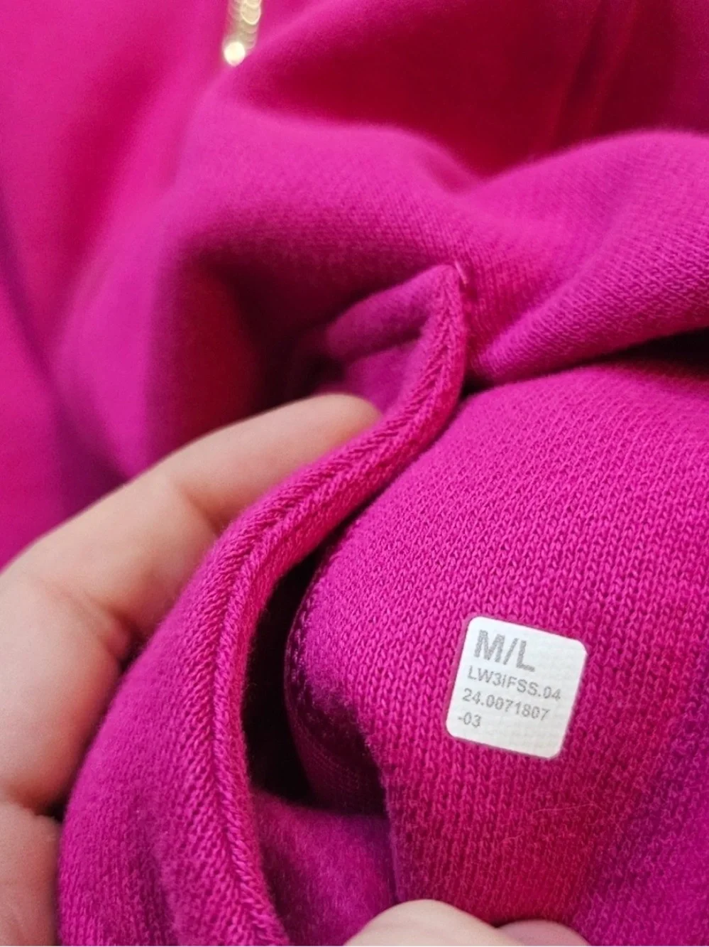 NWOT Lululemon Scuba Oversized Funnel-Neck Half Zip (Ripened Raspberry/Gold) M/L